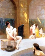 Jean-Léon Gérôme_1889_Femmes au bain [étude].jpg